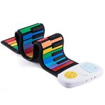 Pianoforte elettronico per bambini in silicone a 49 tasti
