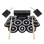 MD760 USB Tamburo elettronico a percussione a percussione addensato a mano in silicone