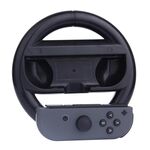 Per controller Joy-Con Nintendo Switch (non incluso) Volante da gioco rotondo (nero)