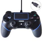 Controller di gioco cablato per Sony Playstation PS4 (blu)