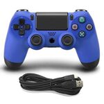 Controller di gioco cablato per Sony PS4 (blu)