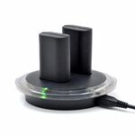 2 batterie ricaricabili SND-362 + cavo USB + stazione di ricarica con indicatore LED per controller wireless X-ONE
