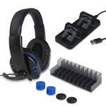 Cappuccio per caricabatterie da gioco 5 in 1 Game Pack per PACK per PS4 per PS4