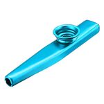 Strumento di accompagnamento per bambini Kazoo in metallo da 10 pezzi (blu)