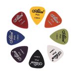 Plettri per chitarra elettrica Alice 50 PCS ABS, consegna a colori casuali, superficie: smerigliata, dimensioni: 0,71 mm