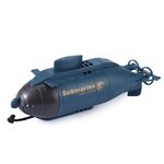 Mini sottomarino remoto ricaricabile a 6 canali (blu)
