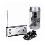 Coke Can Mini RC Autoradio Telecomando Micro Racing Car (nero)