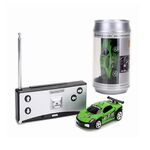 Coke Can Mini RC Autoradio Telecomando Micro Racing Car (verde)