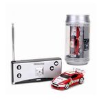 Coke Can Mini RC Autoradio Telecomando Micro Racing Car (rosso)
