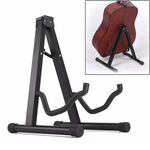 Supporto per chitarra verticale pieghevole universale in metallo