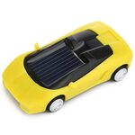 3PCS Solar Toys Mini giocattolo da corsa per auto alimentato da auto per bambini (giallo)