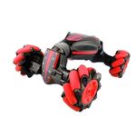 Rilevamento dei gesti Telecomando Torsione Auto Luce Musica Deformazione Auto Deriva Traversa Danza Off-road Stunt Car (rossa)