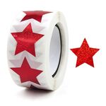 10 pezzi stelle colorate grazie adesivi reggistica adesivi decorativi di tenuta decorativa, dimensioni: 25 mm (C-83-25)