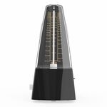 Pianoforte Chitarra Tamburo Violino Cetra Metronomo meccanico universale, versione classica (nero)