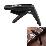 JOYO JCP-01 Capo per chitarra Capo per ukulele leggero in acciaio in plastica (nero)
