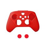 DOBE TYX-0626 Cover protettiva per impugnatura in silicone antiscivolo per Xbox Series X (rosso)
