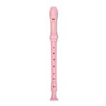 5 PCS SW8 Swan 8 buche Studente Bambini Clarinetto in plastica Flauto alto tedesco (rosa)