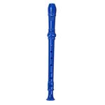5 PCS SW8 Swan 8 buche Studente Bambini Clarinetto in plastica Flauto alto tedesco (blu)