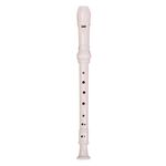 5 PCS SW8 Swan 8 buche Studente Bambini Clarinetto in plastica Flauto alto tedesco (bianco)