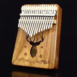 17-tono Kalimba Portatile Thumb Piano, Stile: Deer Acacia-Classic