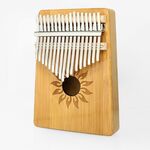 17-tono Kalimba Portatile Thumb Piano, Stile: Nan Bamboo-Sun God
