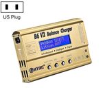Caricabatterie per aereo modello HTRC B6 V2 Caricatore intelligente per bilanciamento, spina USA