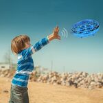 Mini sensor UFO Telecomando Drone Smart Gesture Sensor UFO Telecomando Aeromobile UFO (blu)