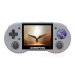 Console di gioco portatile ANBERNIC RG353P Schermo da 3,5 pollici Sistema Android Linux 16G + 128G (grigio)