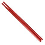Bacchette per batteria da 2 pezzi Accessori per bacchette in nylon, colore: rosso