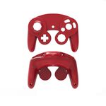 2 PCS Game Single Point Maniglia Shell Shell Sostituzione Shell Handle Parti di riparazione per Nintendo NGC (rosso)