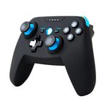 CX-X1 2.4 GHz + Bluetooth 4.0 Maniglia del regolatore di gioco wireless per Android / IOS / PC / PS3 Maniglia singola (blu)
