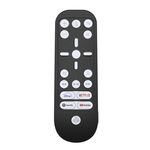 2 PCS Coperchio di protezione del silicone del telecomando è adatto per PS5 Media Remote (Black)