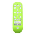 2 PCS Coperchio di protezione del silicone del telecomando è adatto per PS5 Media Remote Remote (verde luminoso)