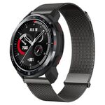 Per Honor Watch GS Pro Milan cinturino in maglia di acciaio doppio magnetico (grigio)