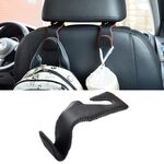 Sedile posteriore multifunzione nascosto per auto, piccolo gancio (nero)