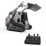MoFun SW (RC) -008 2.4G Telecomando senza fili a 10 canali Carrello elevatore Caterpillar Bambini Giocattolo assemblato in acciaio inossidabile fai da te