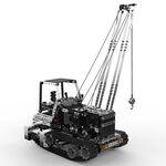 MoFun SW (RC) -010 2.4G Telecomando senza fili Gru laterale a 10 canali per bambini Giocattolo assemblato in acciaio inossidabile fai da te