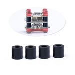 100 PCS iFlight M2 5mm Damping Standoff 20x20 Flytower Shock Absorber Colonna di separazione in gomma Pilastro per FPV Race Drone