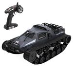 SG-1203 1:12 2.4G Simulazione Telecomando EV veicolo cingolato Carro armato fuoristrada Modello di auto giocattolo (grigio)