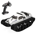 SG-1203 1:12 2.4G Simulazione Telecomando EV veicolo cingolato carro armato fuoristrada modello di auto giocattolo (bianco)