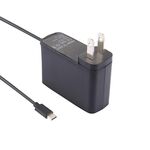 Per Nintendo Switch NS Console di gioco Adattatore da muro Caricatore Adattatore per caricabatterie Alimentazione di carica, CC 5 V, Lunghezza cavo: 1,5 m, Spina USA (nera)