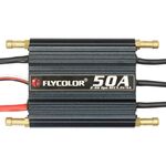 Flycolor Flymoster Series 50A 2-6S Regolatore di velocità elettronico impermeabile per barca RC