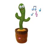 Bambola regalo di canto di cactus di danza elettrica per bambini con 120 canzoni inglesi