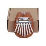 Mini 8 Tone thumb Piano Kalimba Strumenti musicali (legno Chinchilla)