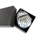 Mini abbagliante acrilico 8 tono thumb Piano Kalimba Strumenti musicali (uovo)