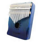 21 Tone Acacia Wood Thumb Piano Kalimba Strumenti musicali (Aurora Blue-Sun)