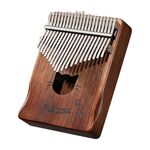 21 Tono Acacia Wood Thumb Piano Kalimba Strumenti musicali (Brown-Cat)