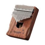 21 tono Acacia Wood Thumb Piano Kalimba Strumenti musicali (caffettiera)