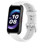 Per Keep Band B4 Cinturino per orologio in silicone con superficie lucida da 16 mm (bianco)