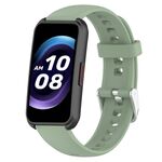 Per Keep Band B4 Cinturino per orologio in silicone con superficie lucida da 16 mm (verde ghiacciaio)